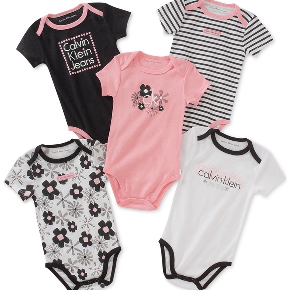 calvin klein baby onesies